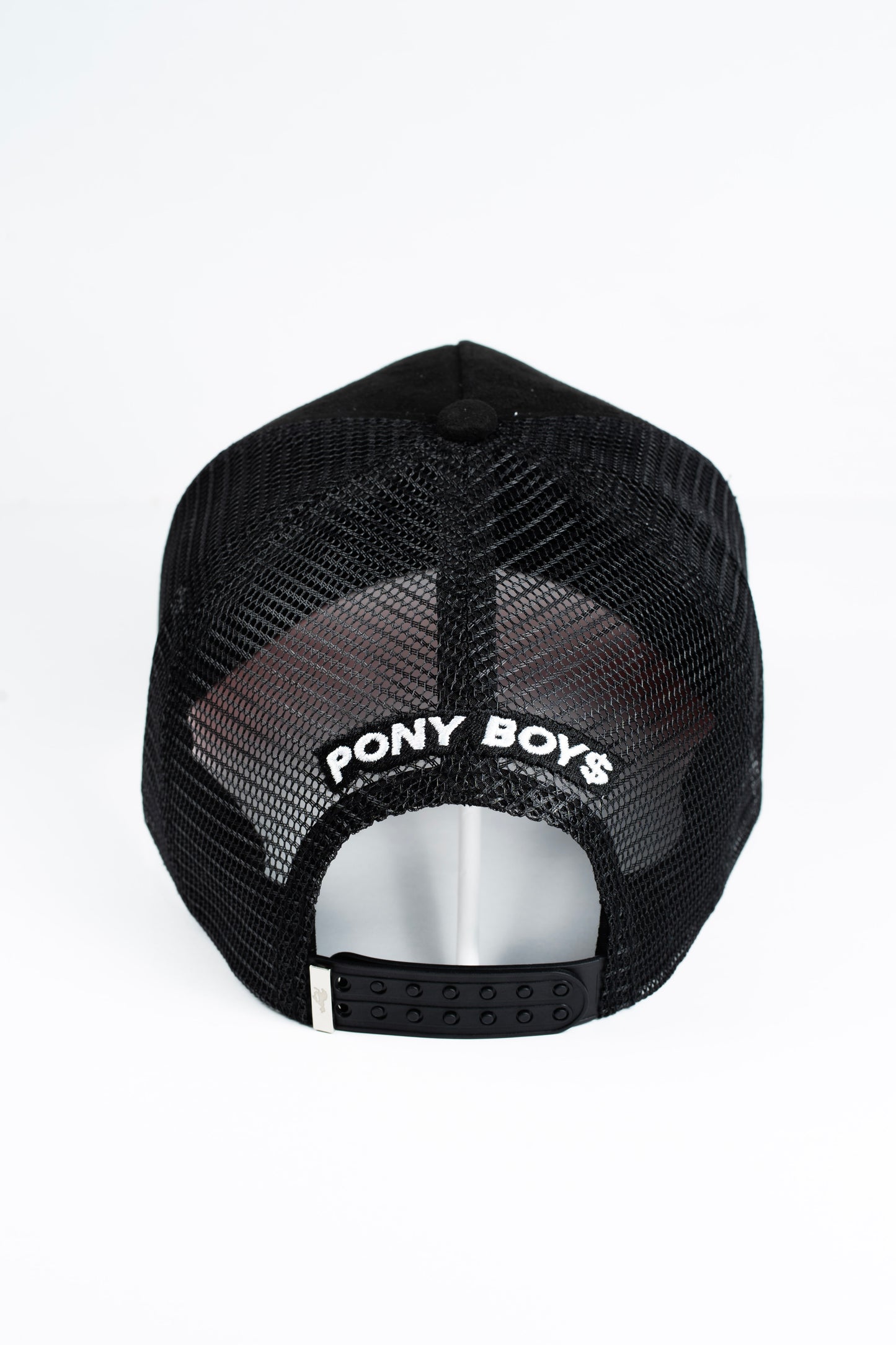 Red bottom LPB trucker hat